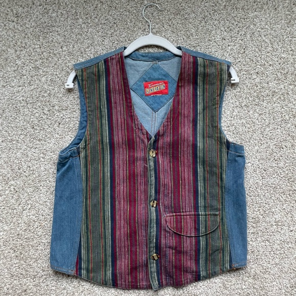 Vintage Jeans Hipster Vest Top - Picture 1 of 4